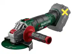 Lidl PARKSIDE Accu-haakse slijper 20 V zonder accu en lader aanbieding