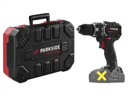 Lidl PARKSIDE PERFORMANCE Accu-schroefboormachine 20 V zonder accu en lader aanbieding