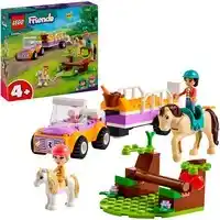 Bol.com LEGO Friends Paard en pony aanhangwagen - 42634 aanbieding