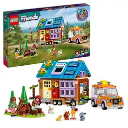 Bol.com LEGO Friends Tiny House Kampeerset met Bos, Huisdieren en Speelgoedauto - 41735 aanbieding