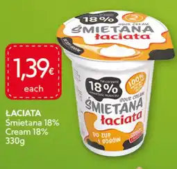 Food Plus Laciata Cream 18% aanbieding