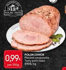 Food Plus Polski dwór tasty pork roast aanbieding