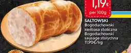 Food Plus Saltowski bogoduchowski sausage stolychna aanbieding