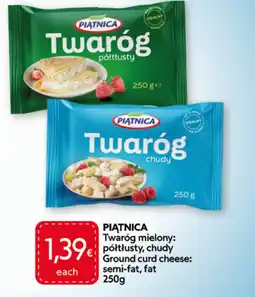 Food Plus Piątnica ground curd cheese: semi-fat, fat aanbieding