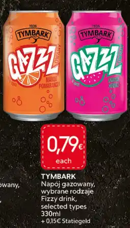 Food Plus Tymbark fizzy drink aanbieding