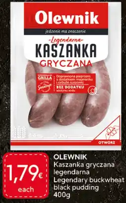 Food Plus Olewnik Legendary buckwheat aanbieding