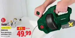 Lidl Parkside Accu-gootsteenontstopper 20 V aanbieding
