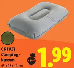 Lidl Crivit Campingkussen aanbieding