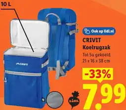 Lidl Crivit Koelrugzak aanbieding