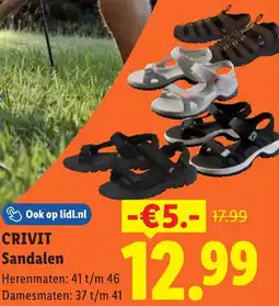 Lidl Crivit Sandalen aanbieding