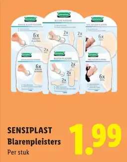 Lidl Sensiplast Blarenpleisters aanbieding