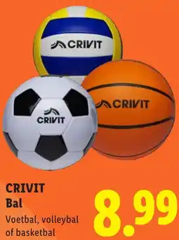 Lidl Crivit Bal aanbieding