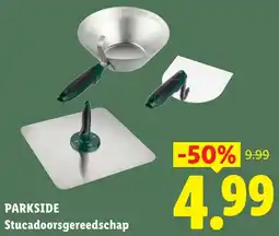 Lidl Parkside Stucadoorsgereedschap aanbieding