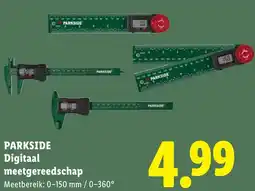 Lidl Parkside Digitaal meetgereedschap aanbieding
