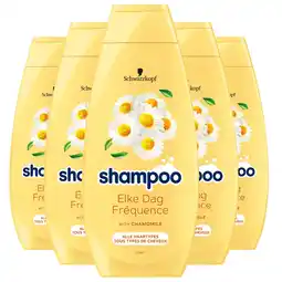 Bol.com Schwarzkopf Elke Dag Shampoo 5x 400ml - Voordeelverpakking aanbieding