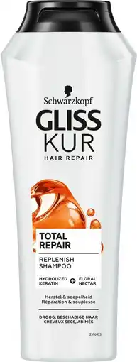 Bol.com Gliss Kur - Shampoo - Total Repair - 250ml aanbieding