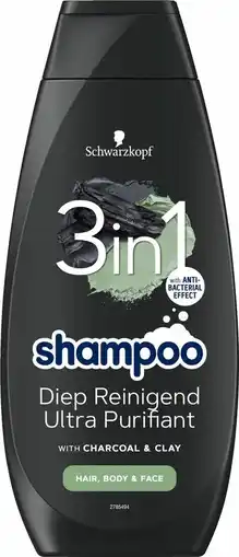 Bol.com Schwarzkopf Ultra Purifiant Shampoo - 400 ml aanbieding