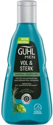 Bol.com Guhl Shampoo Man Vol & Sterk - 250 ml aanbieding