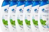 Bol.com Head & Shoulders - Anti Roos Shampoo - Methol Fresh - Voordeelverpakking 6 x 200 ml aanbieding
