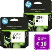 Bol.com HP 304XL - Inktcartridge - Origineel - 2x 304XL Zwart + Instant Ink tegoed aanbieding