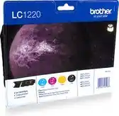 Bol.com Brother LC-1220 - Inktcartridge / Zwart / Cyaan / Magenta / Geel aanbieding
