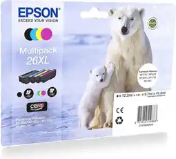 Bol.com Epson 26XL - Inktcartridge / Multipack aanbieding