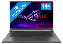 Bol.com ASUS ROG Strix G18 G814PM-S8051W - Gaming Laptop - 18 inch - RTX 5060 - 16GB/1000GB aanbieding