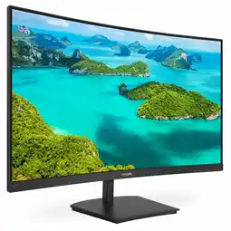Bol.com Philips 271E1SCA - Full HD Curved Monitor - 27 inch aanbieding