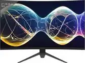 Bol.com GAME HERO 27 inch Full HD VA Curved Gaming Monitor - 165Hz - 1ms aanbieding