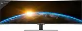 Bol.com GAME HERO 49 inch UltraWide Double Full HD QLED VA Monitor - 144Hz aanbieding