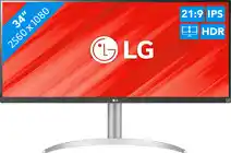 Bol.com LG 34WQ650 - Full HD IPS UltraWide Monitor - 34 Inch - HDR400 aanbieding