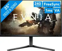 Bol.com Philips Evnia 5000 series 25M2N3200W - Full HD Gaming Monitor - Ergonomische Stand - 240hz - 25 inch aanbieding