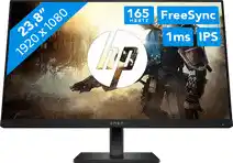 HP OMEN by HP 23,8 inch FHD 165 Hz gaming monitor - OMEN 24 aanbieding