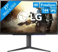Bol.com LG UltraGear 27GR93U-B - 4K IPS Gaming Monitor - 144hz - HDMI 2.1 - 27 inch aanbieding