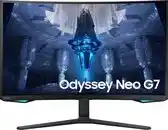 Bol.com Samsung Odyssey Neo G7 LS32BG750NU - 4K VA Curved 165Hz Gaming Monitor - 32 inch aanbieding