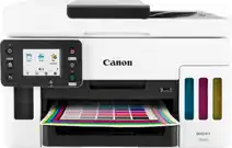 Bol.com Canon MegaTank MAXIFY GX6050 - All-In-One Inkttankprinter - Wit aanbieding