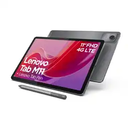 Bol.com Lenovo Tab M11 LTE + Pen - 4GB/128GB - Grijs aanbieding