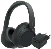 Coolblue Sony WH-CH720N Zwart + BlueBuilt Quick Charge Oplader met Usb A Poort 18W Zwart aanbieding
