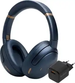 Coolblue JBL Tour One M3 Smart Blauw + BlueBuilt Quick Charge Oplader aanbieding