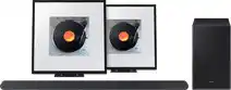 Coolblue Samsung HW-S700D Zwart+ Samsung Music Frame HW-LS60D (2-pack) aanbieding