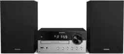 Bol.com Philips TAM4205 - Micromuzieksysteem - Zwart/ Zilver aanbieding