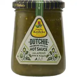 Albert Heijn Kesbeke Dutchie hotsaus jalapeno aanbieding