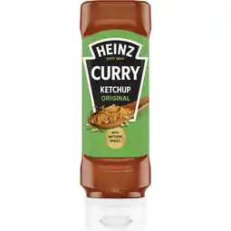 Albert Heijn Heinz Curry ketchup original aanbieding