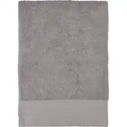 Albert Heijn Walra Badlaken remade cotton taupe aanbieding