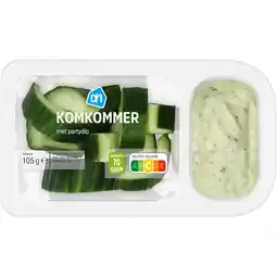 Albert Heijn AH Komkommer met partydip aanbieding