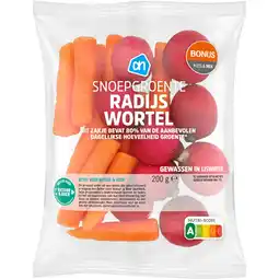 Albert Heijn AH Snoepgroente radijs wortel aanbieding