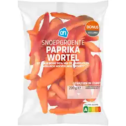 Albert Heijn AH Snoepgroente paprika wortel aanbieding