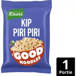 Albert Heijn Knorr Good noodles kip piri piri aanbieding