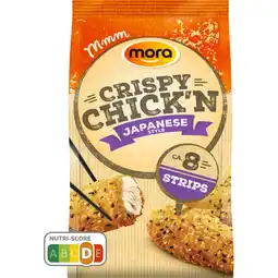 Albert Heijn Mora Crispy chick'n Japanese style aanbieding