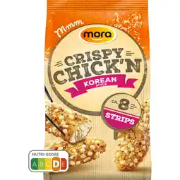 Albert Heijn Mora Crispy chick'n Korean style aanbieding